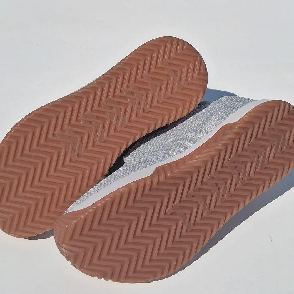 NOBULL Light Gray Knit Sneakers - Picture 16 of 16